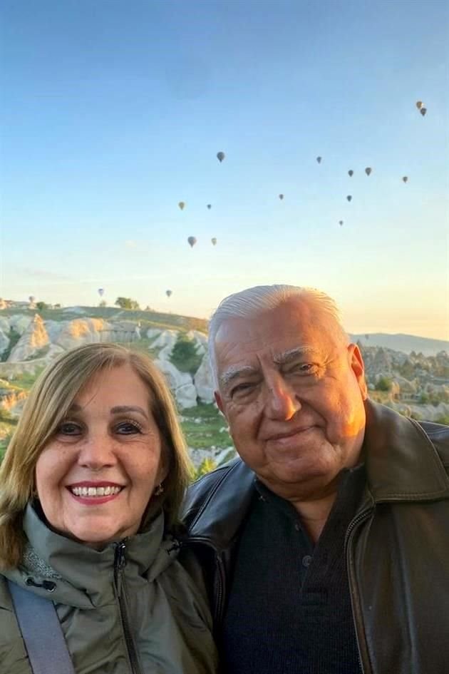 Leticia Amabeli González de Rubalcava y Jorge Rubalcava Campos