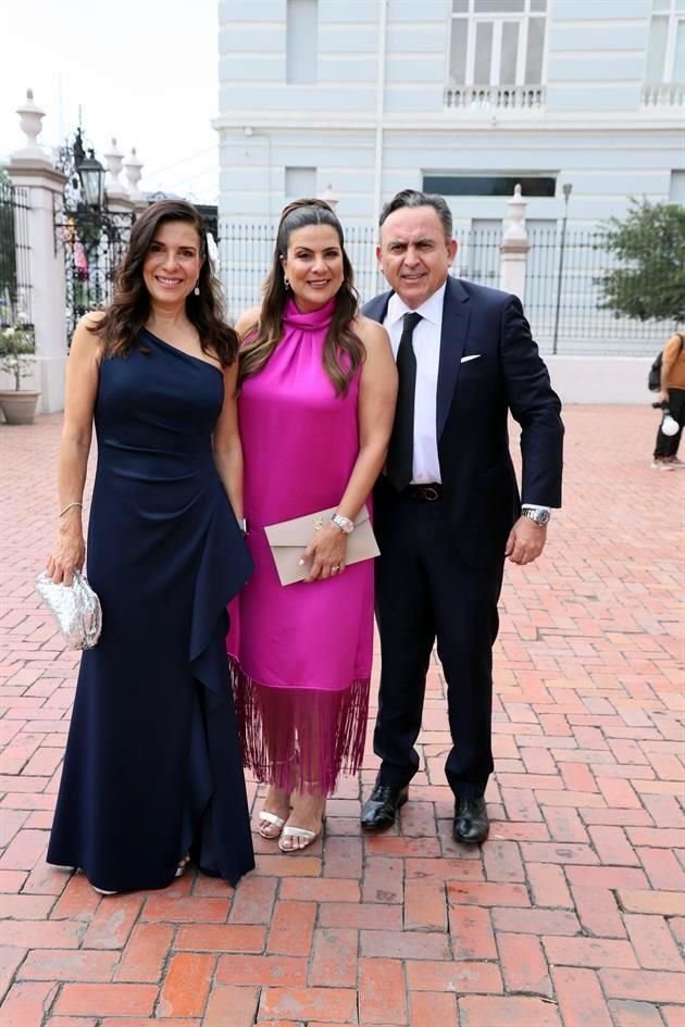 Lorenia Canavati, Gracie Canavati de Barrera y Ricardo Barrera