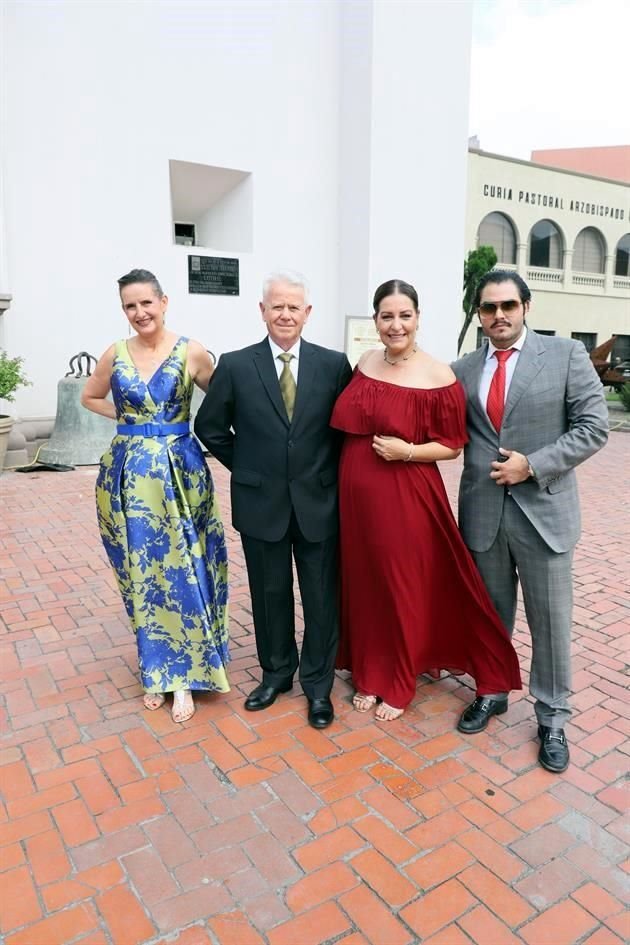 Claudia Dollero, Mauricio Vasconcelos, Ana María Ruiz y Emiliano de la Torre