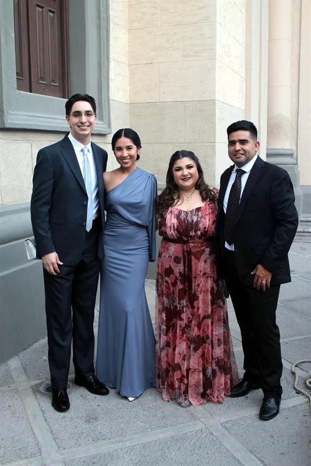 Arturo Valenzuela, Fanny Araiza, Nayeli Aguirre y Carlos Gámez