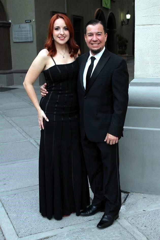Marlen Salinas y Gerardo Martínez