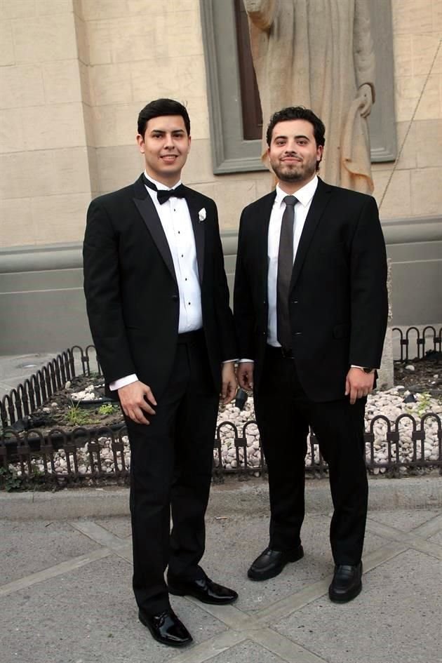 José Luis Oviedo y Leonardo Garza