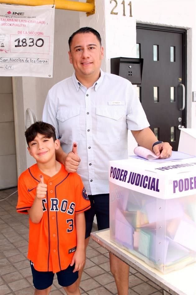 Rodrigo Ramírez Jr. y Rodrigo Ramírez