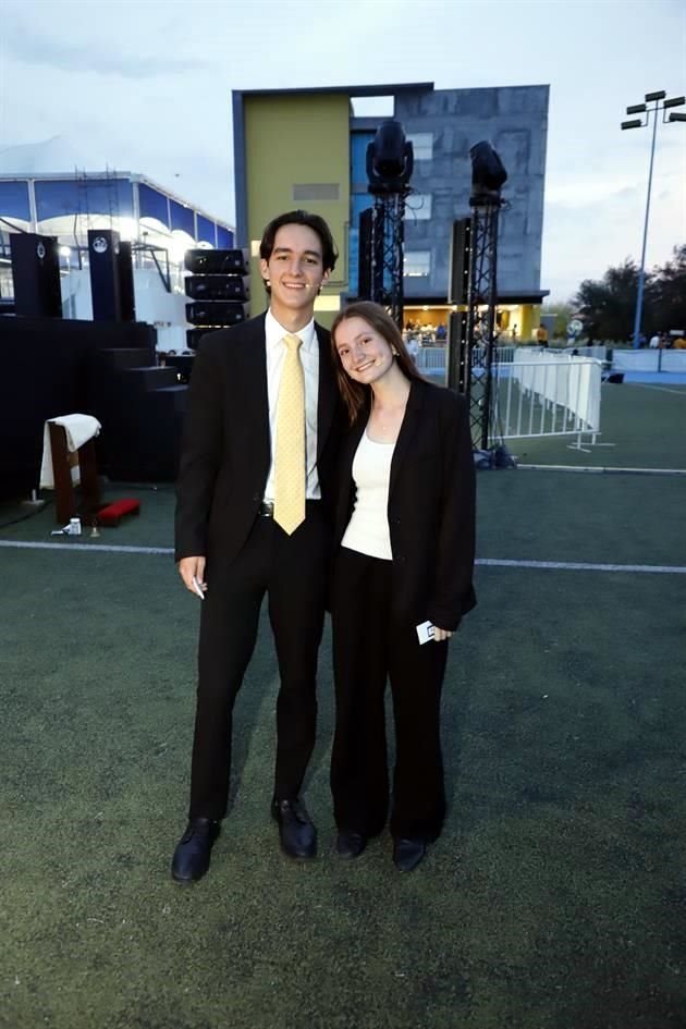 Gonzalo Navarro y Gabriela Vivanco