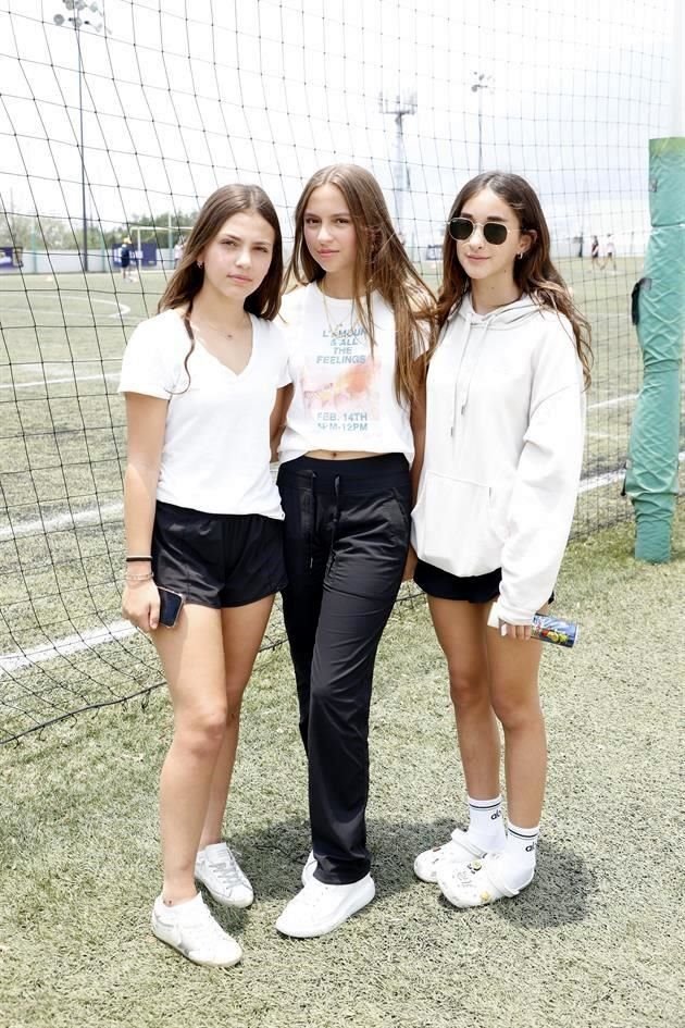 Daniela Bortoni, Roberta Chavarría e Isabella Franyutti