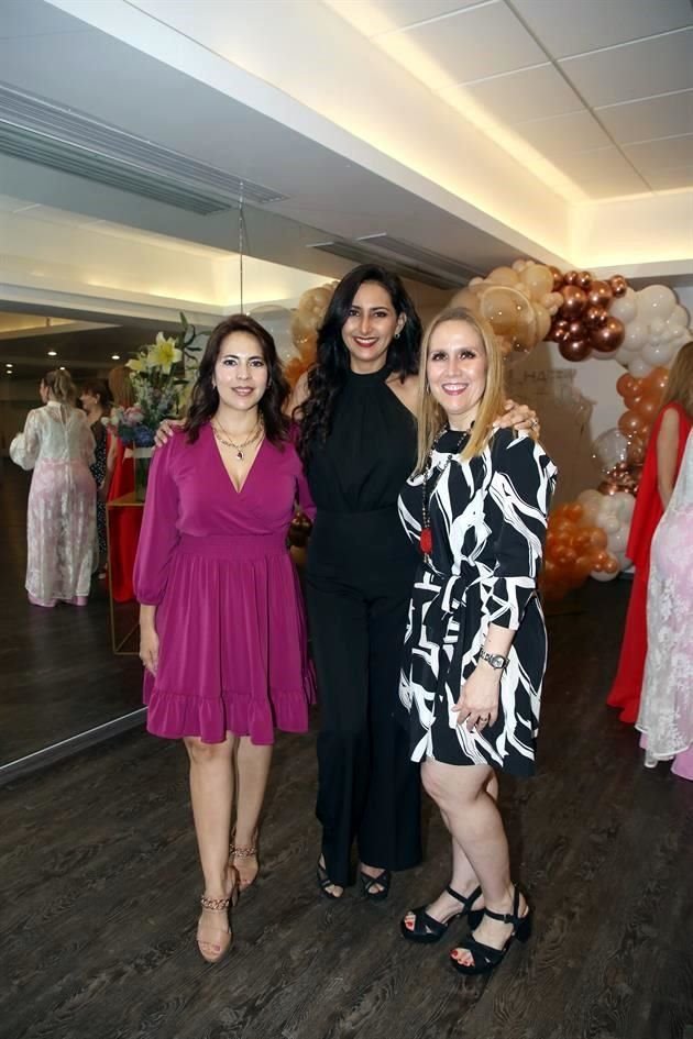 Wenddy Cavazos, Rusia Duque y Malena Garza
