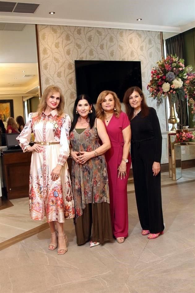 Sonia Elizondo de Guajardo, Martha Nelva Lozano Garza, Magaly Elizondo de González e Ilena Elizondo
