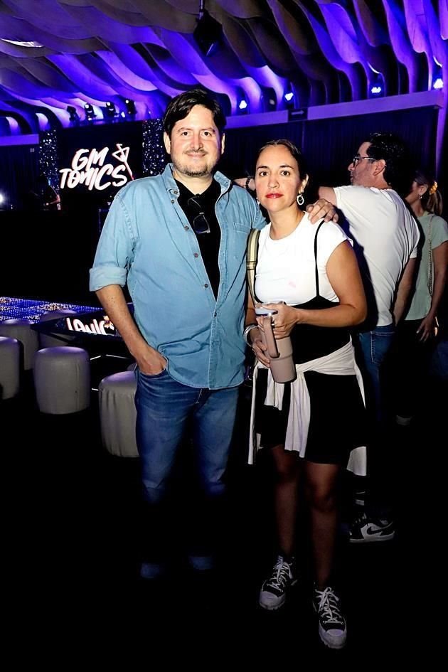Eduardo Velarde y Paulina Caballero
