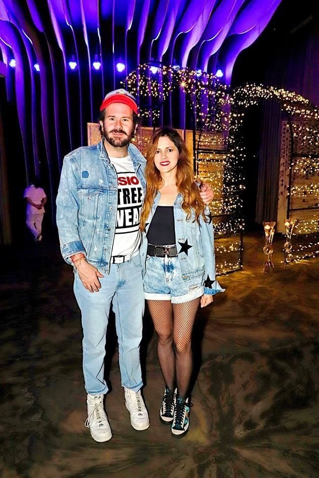 Mario Laborín y Bibi Moniet