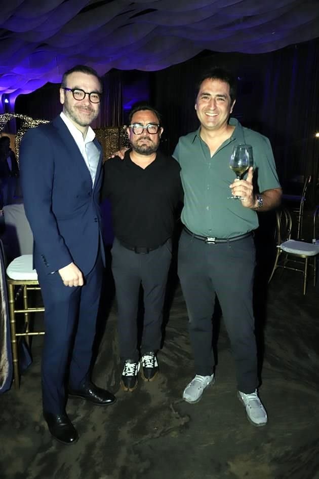 Eduardo Alonso Mendívil, Sergio Elías Gutiérrez y Vital Garza