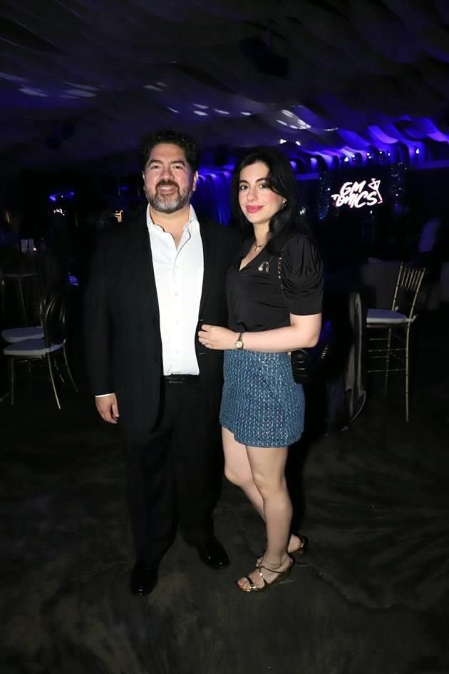José Luis Carrizales y Olga Lidia Calderón