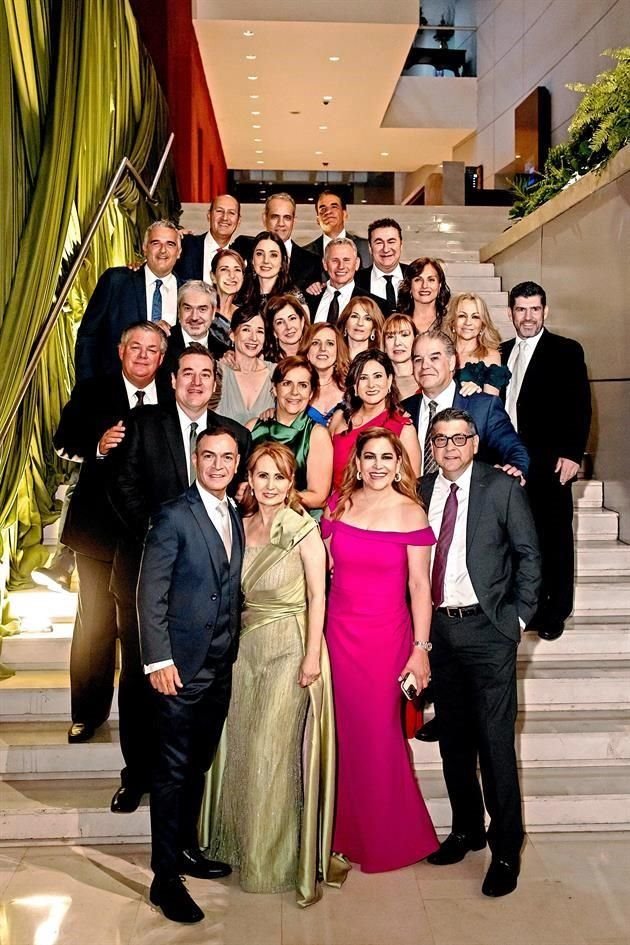 Posando para la foto del recuerdo.
