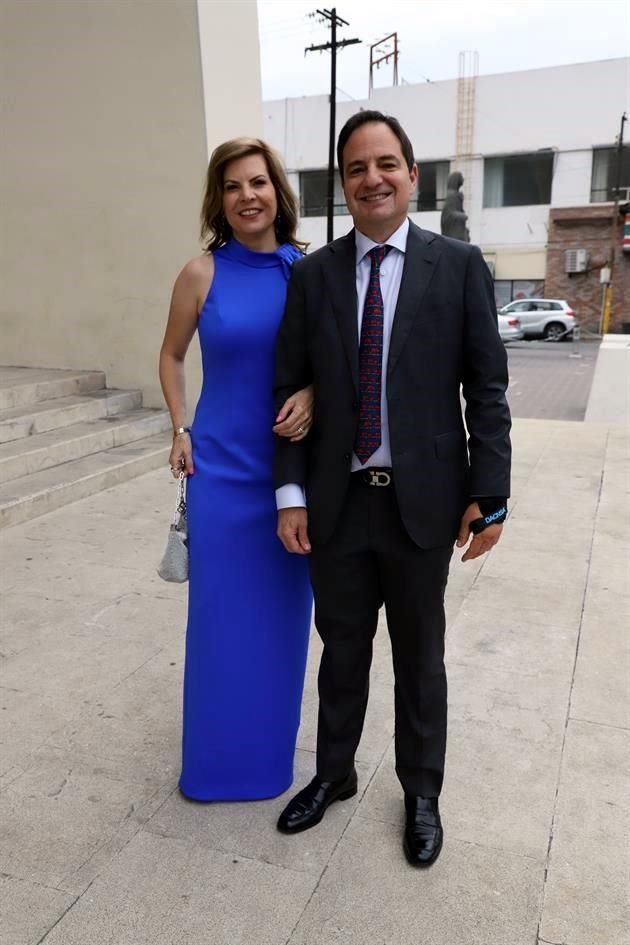Gabriela Sada de Clariond y Eugenio Clariond