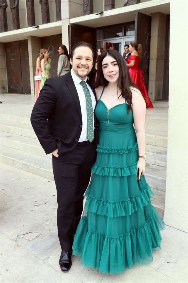 Alejandro Rada y Lucía Díaz