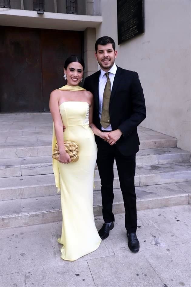 Paola Grosso y Arturo Cavazos