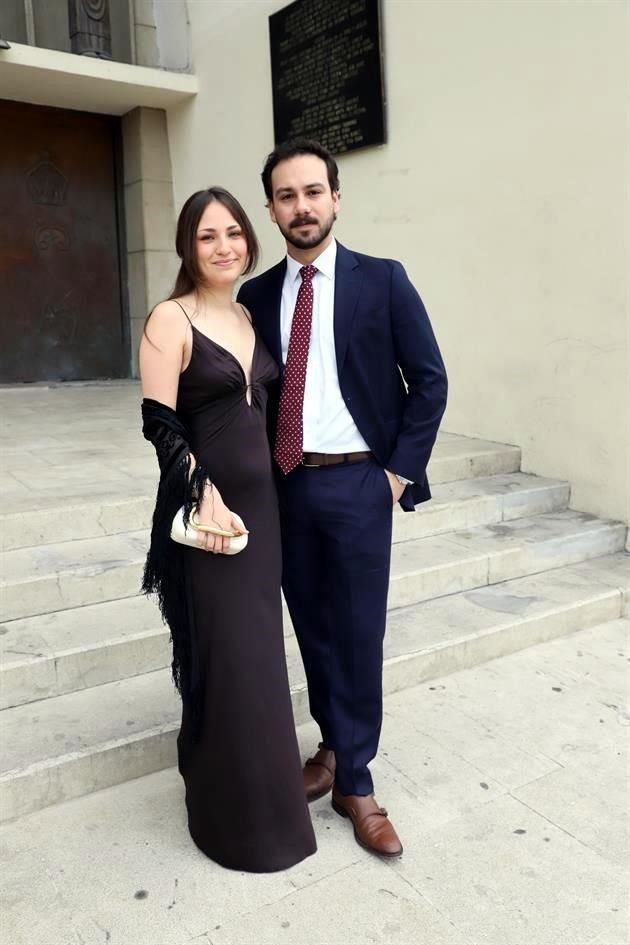 Natalie Curcio y Ángel Zubieta