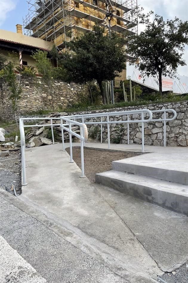 También hay nuevos accesos y rampas para sillas de ruedas y personas con discapacidad móvil.