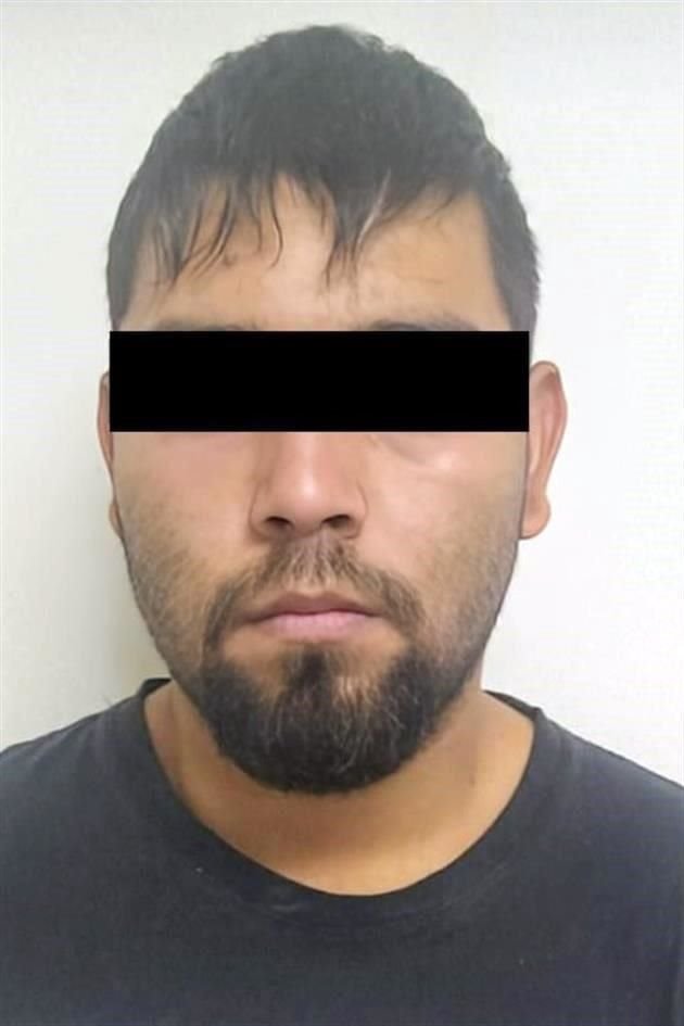 El detenido fue identificado como Miguel Ángel, de 25 años.