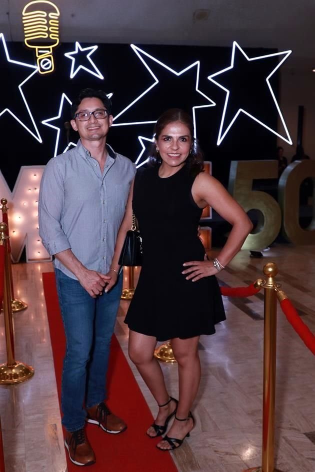Fausto González y Liliana Terán