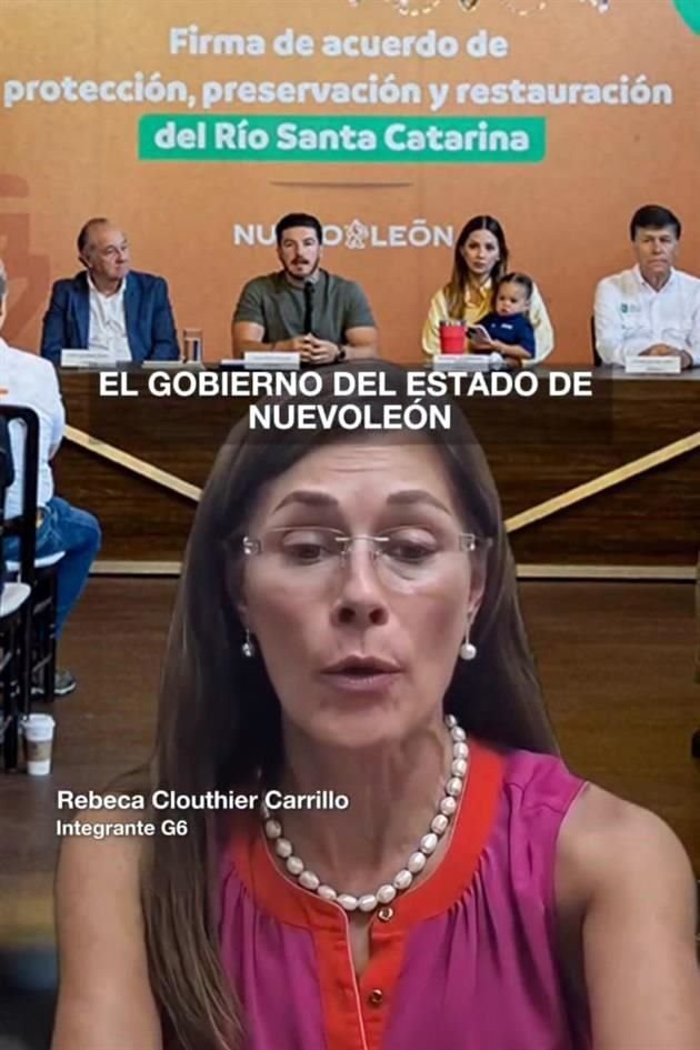En un video, Rebeca Clouthier Carrillo explicó que hay preocupación por una aparente falta de coordinación entre autoridades estatales y federales.