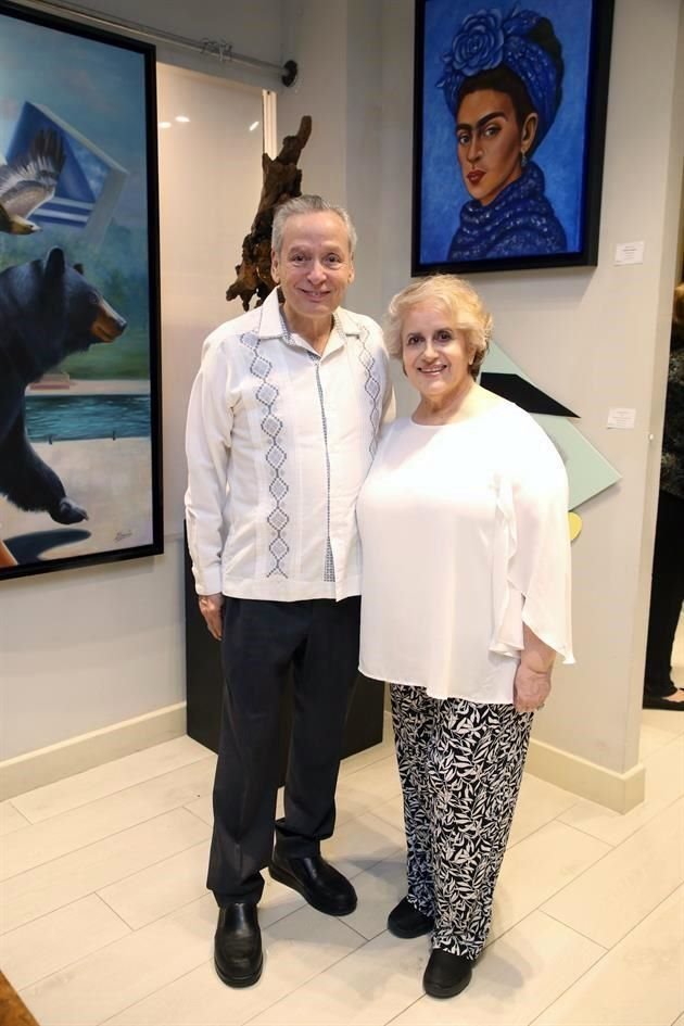 Víctor Garza y Bertha Laura Sepúlveda