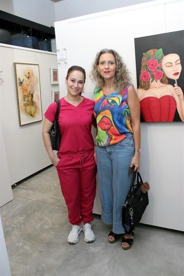 Nallely Denisse Rodríguez y María Isabel Vela Saro