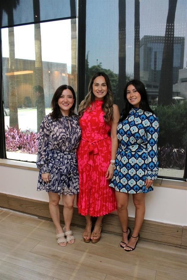 Karen González, Silvia Rico y Mayela Pineda