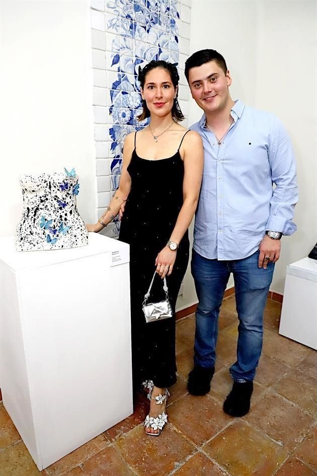 Paulina Bárcena y Fernando Verduzco