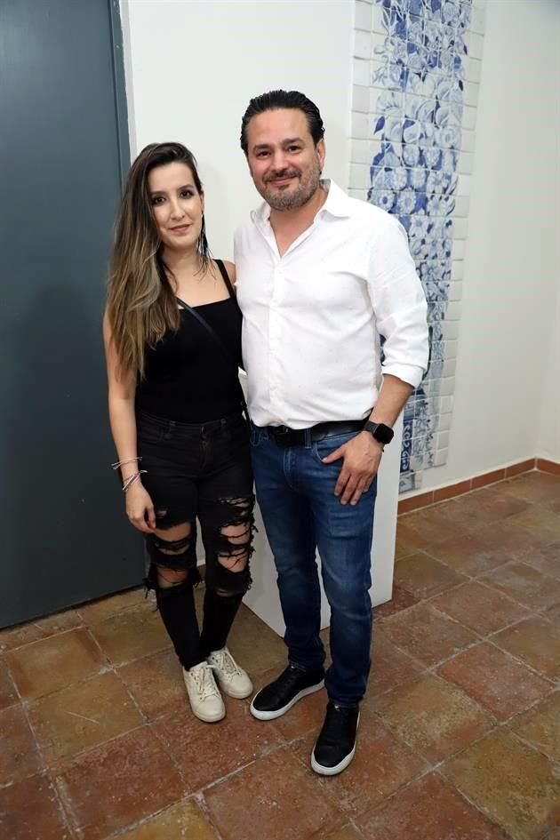 Rebeca Eadrenstein y Adrián Segovia