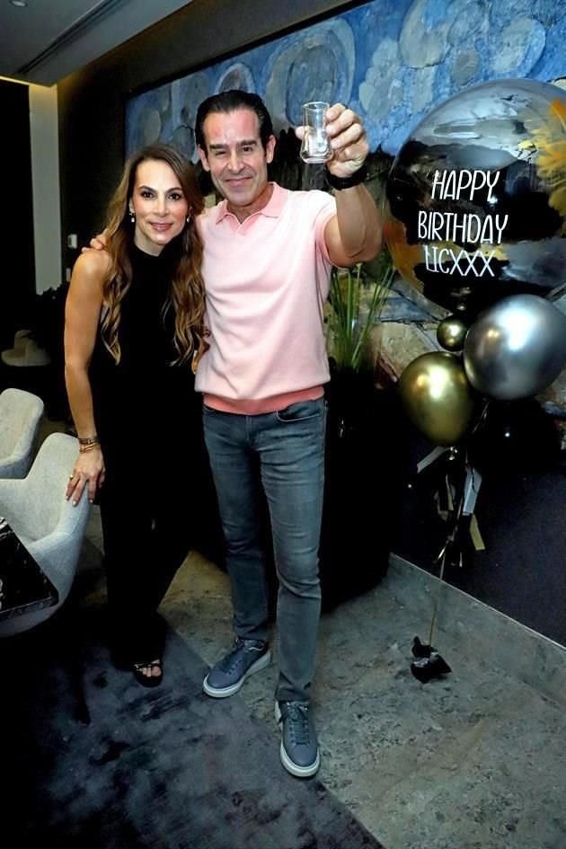 Fernanda García de Elizondo y EL FESTEJADO