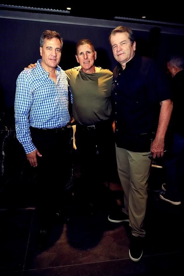 Ángel Galván, Ricardo Kalife y José Luis Alonso