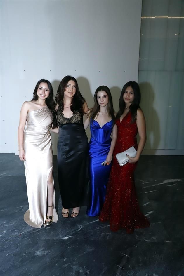 Valentina Fernández, Ethel García, Sofía Guerrero y Bianca Parker