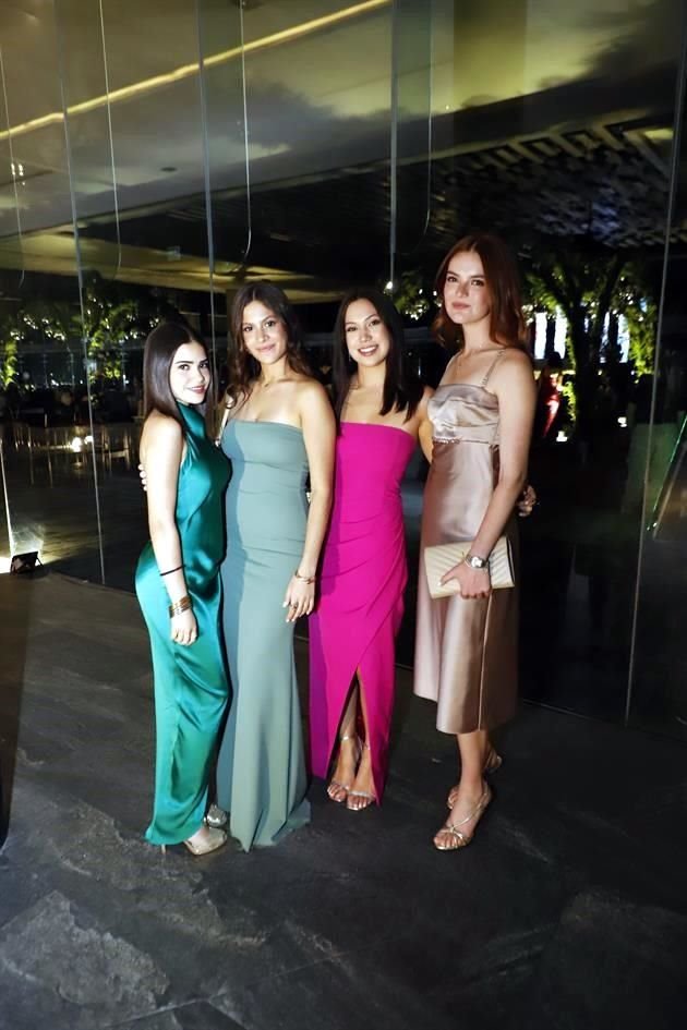 Natalia Cantú, Renata Mendiola, Eva Sada y Victoria Gutiérrez