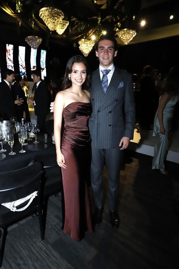 Fernanda De Lascurain y Juan Diego Páez