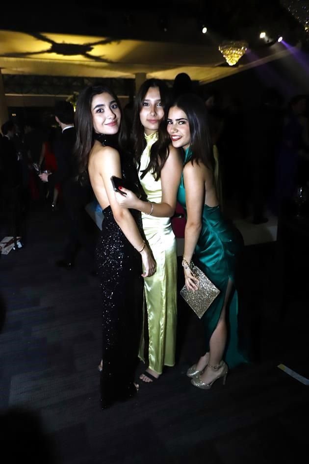Natalia Almaguer, Valeria Valdés Yturria y Natalia Cantú