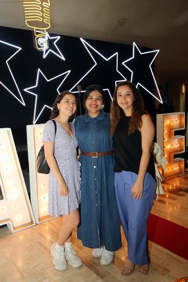 Esme Garibay, Lisa Blancas y Ana Luisa Zapata