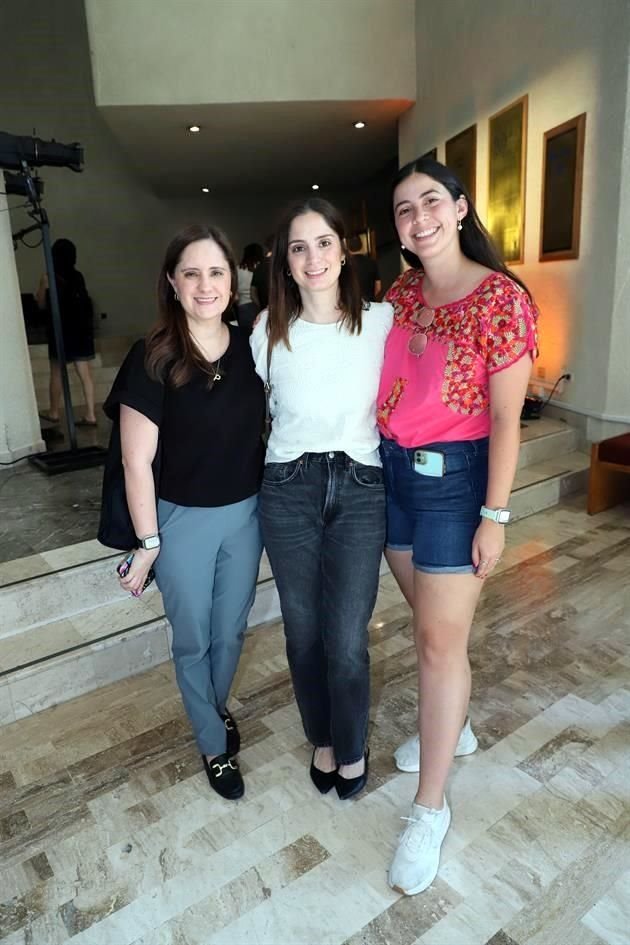 Paulina Weigend, Verónica Weigend y Laura de los Santos