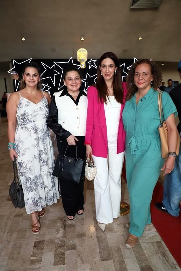 Ana Lagunes, Liliana Elizalde, Maru Matar y Catalina Espinosa