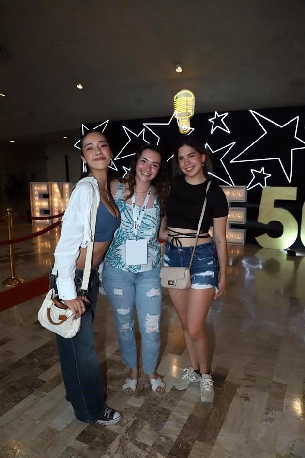 Valeria Ramos, Maripily Ramírez y Alejandrina Vázquez