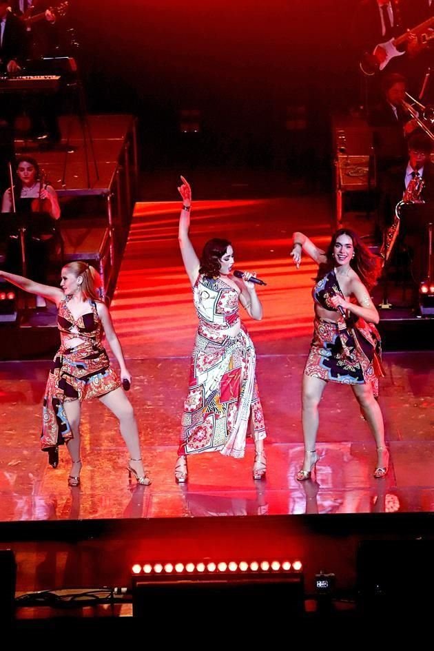 María Cerna, Karol González y Andrea Villagrán