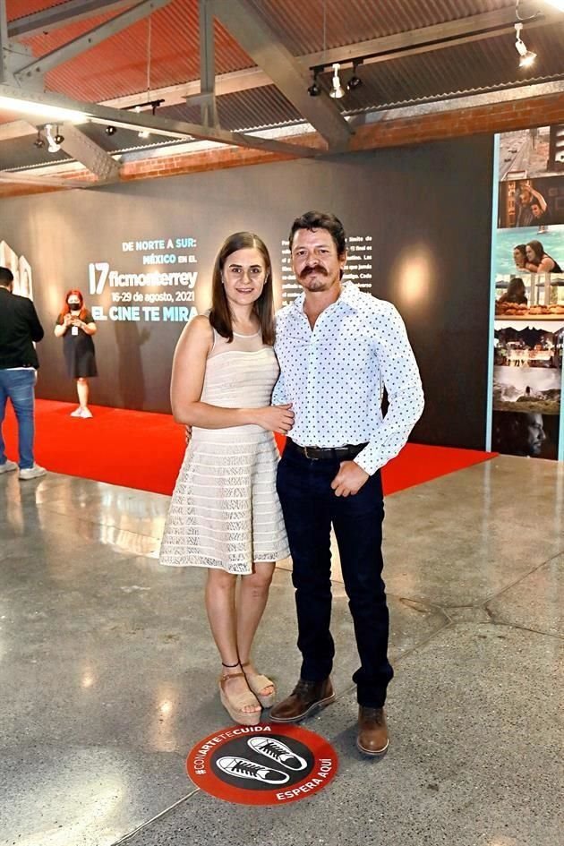 Larissa Sánchez y Jorge Jiménez