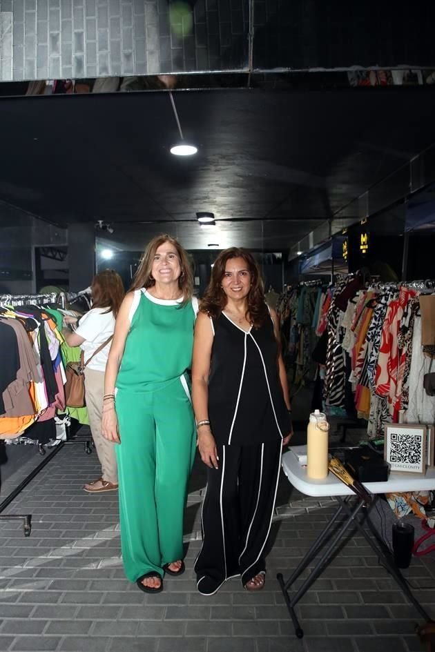 María Luisa Sánchez y Alejandra Maradiaga