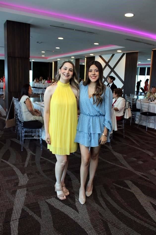 Mariana Aldape y Fátima Sandoval