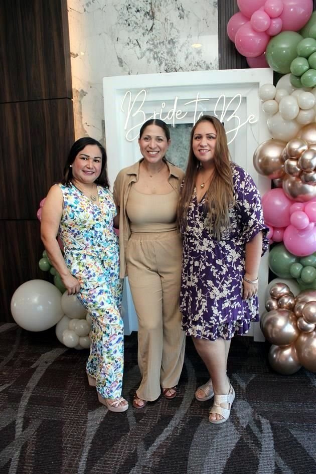 Diana González, Maricruz García y Elizabeth De la Fuente