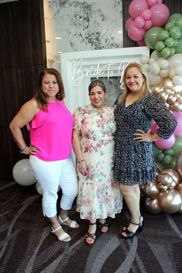 Paty Mauricio, Marlem Flores y Miria Montes