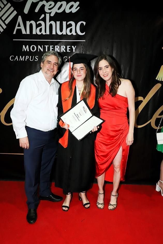 Alfonso Guajardo, Baby Guajardo y Bárbara Martínez
