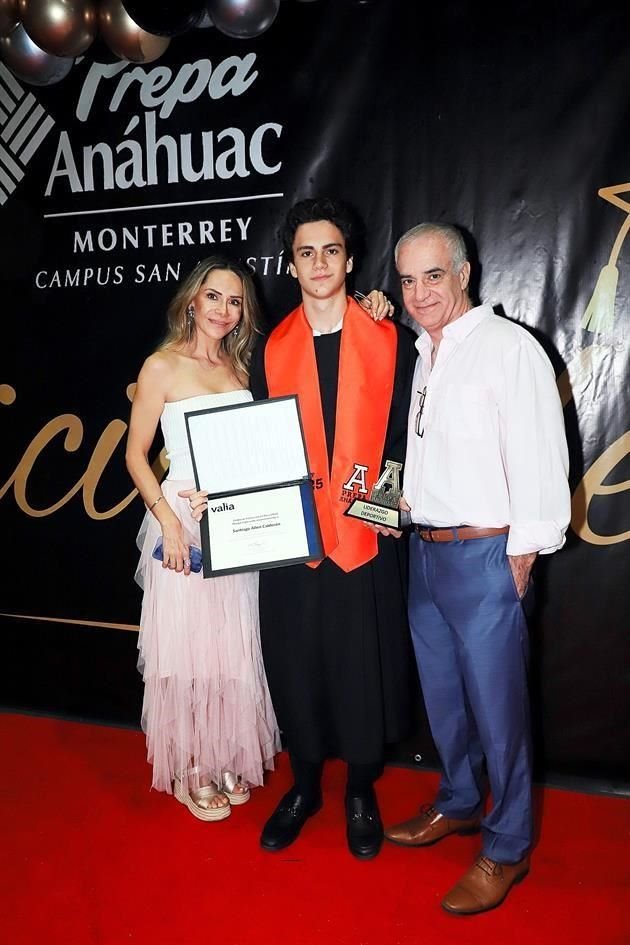 Liliana Calderón, Santiago Allen y Pablo Allen