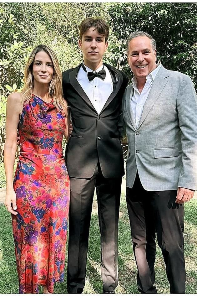 Bárbara Lobeira de Rodríguez, Diego Rodríguez Lobeira y Gilberto Rodríguez