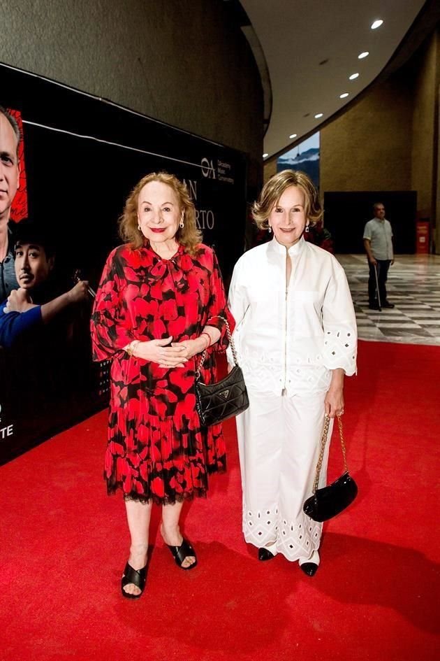 Aurora Cantú de Cagnasso y Adriana Tijerina