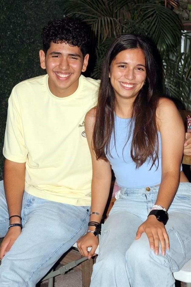 Santiago Reyes y Paola Rodríguez